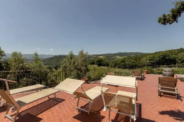 Rustikales Natursteinhaus In Der Toskana Mit Gemeinschaftlichem Garten Und Pool Pratovecchio Stia 0*,  Italia
